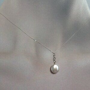 Silver Chain Fresh Water Pearl Necklace